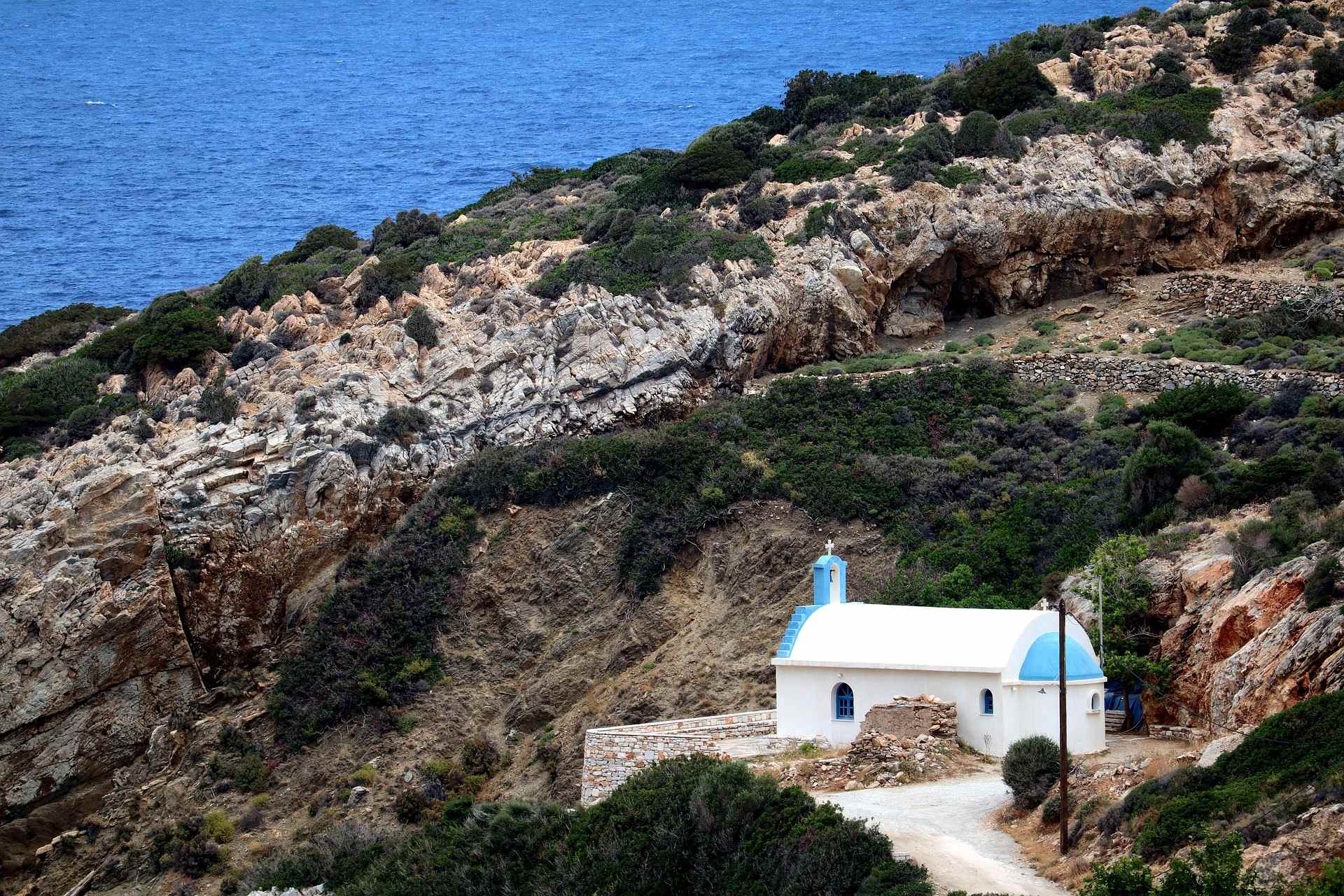 Mountain village in the Naxos interior