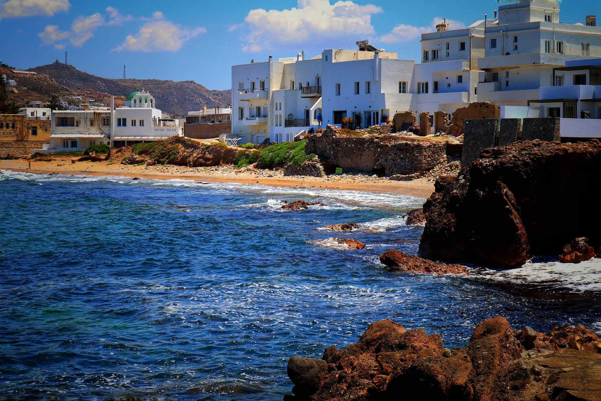 Agios Prokopios beach, Naxos